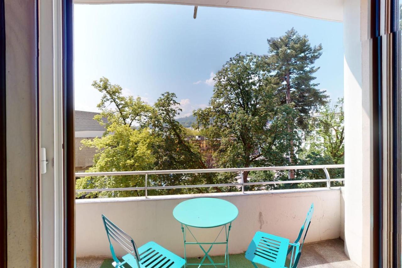 Le Sommeiller 35 - Appartement Pour 4 Personnes A Deux Pas Du Lac อานซี ภายนอก รูปภาพ